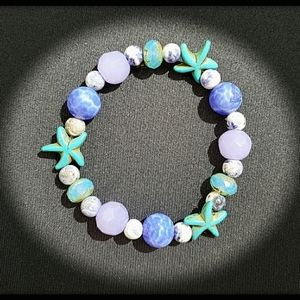 Seafoam Blue Bracelet (Handmade)